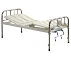 B-29 full-fowler bed with stainless steel headboards